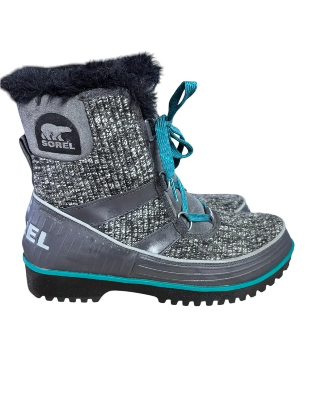 Sorel Tivoli II Blanket Faux Fur Winter Boots – Women’s Sz 7.5